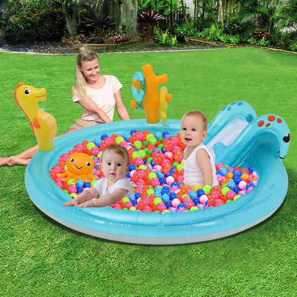 Brace Master Inflatable Swimming Pool, Blow Up x Family Kiddie